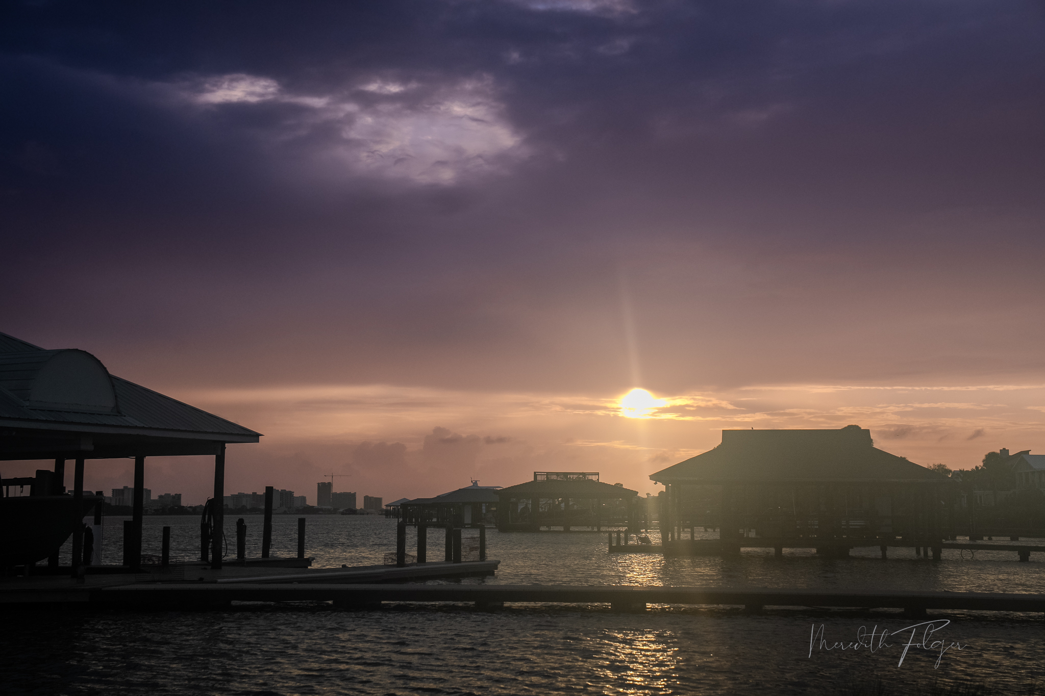 Old River Boathouses Ono Island